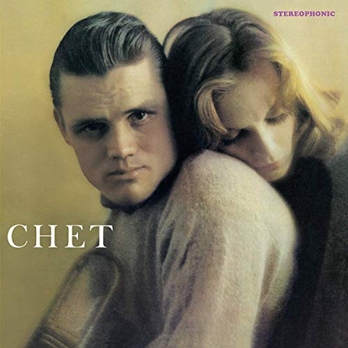 Chet Baker album cover featuring a portrait of Baker with a woman.