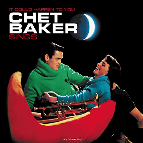 Chet Baker album cover featuring a portrait of Baker and a couple.
