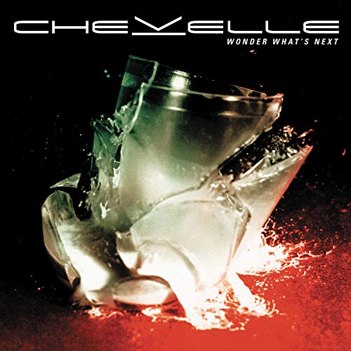 Chevelle album cover, "Wonder What's Next," featuring a shattered boot.