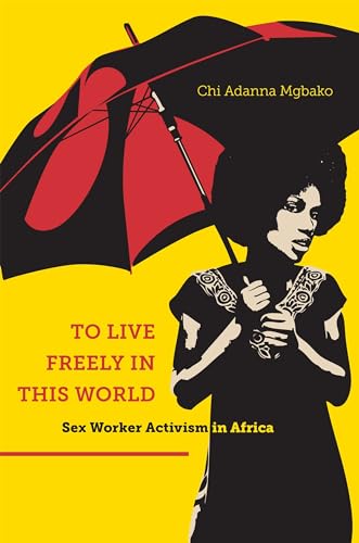 Book cover with a stylized portrait of a woman holding a red umbrella.