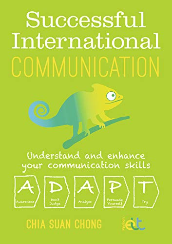 Book cover with a colorful chameleon on a green background andC and text.