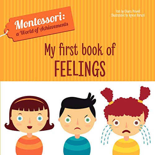 Book cover with cartoon children displaying happy, angry, and sad emotions.