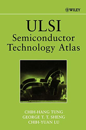 Book cover: "ULSI Semiconductor Technology Atlas" with integrated circuit image.