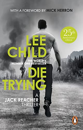 Book cover: Man with gun walking into smoky, forested landscape.