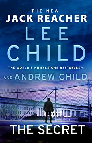 Book cover for "The Secret" featuring Jack Reacher near a fence.