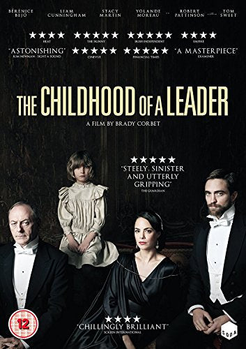 DVD cover for "The Childhood of a Leader" featuring four actors.