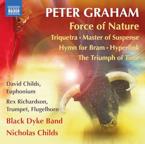 CD cover featuring a bull’s head, musical titles, and performer names.