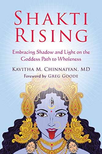 Book cover featuring a blue-skinned goddess with ornate gold jewelry.
