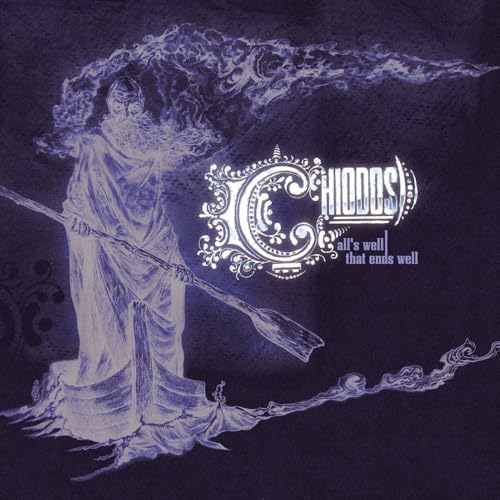 CD cover for Chiodos’ “Alls Well That Ends Well” with ghostly imagery.