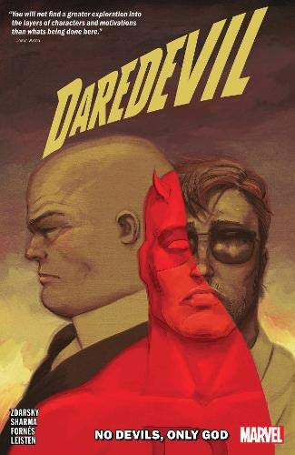 Comic book cover featuring Kingpin, Daredevil, and Matt Murdock against a warm, textured background.