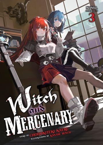 “Witch and Mercenary” light novel volume 3 cover with two female characters.