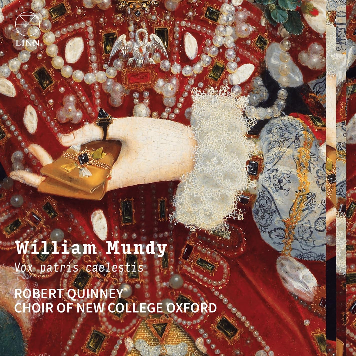 CD cover featuring a Renaissance painting detail and text: William Mundy, Vox Patris Caelestis.