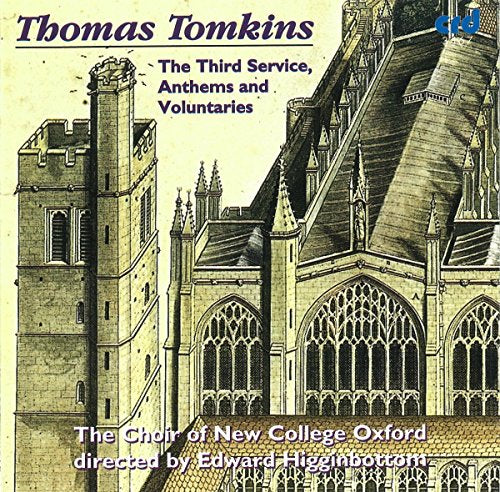 A CD cover featuring a Gothic church illustration with text overlay.