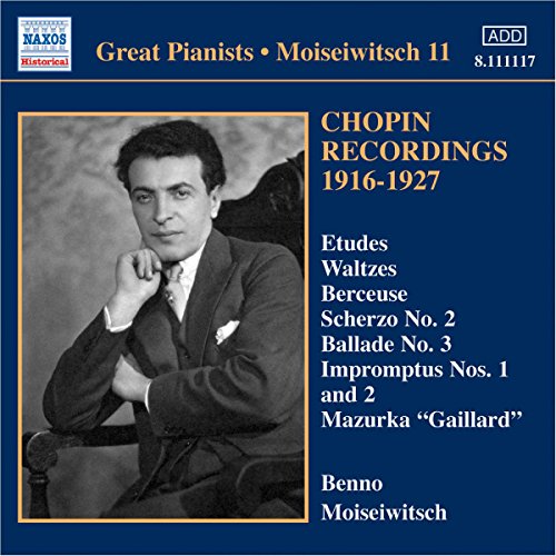 Chopin Fryderyk - Chopin Recordings 1916 - 1927 (Moiseiwitsch) [CD]