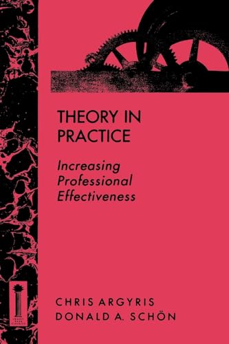 Red book cover with gears and text: "Theory in Practice.