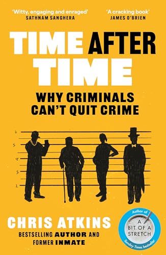 Book cover with yellow background, black text, and silhouettes of four people in lineup.