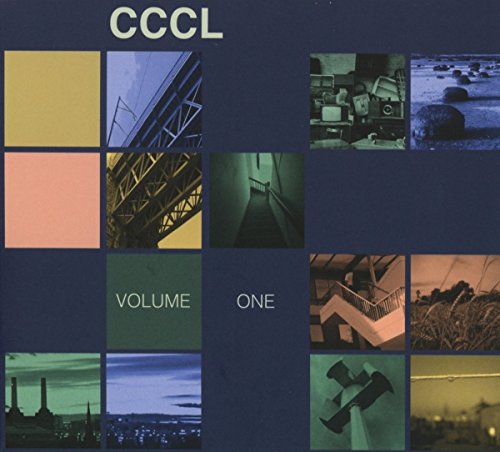 CD cover with a grid of abstract images in muted colors.