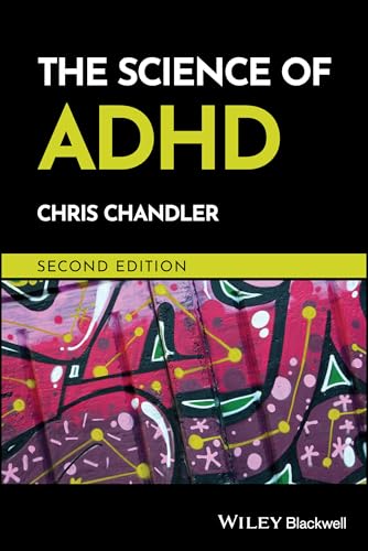 Book cover for “The Science of ADHD”, second edition, with abstract brain imagery.