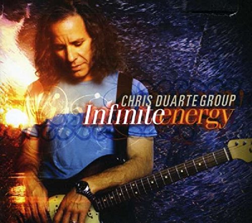 Chris Duarte album cover featuring a guitarist with a sunburst guitar.