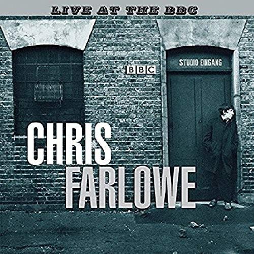 Vinyl album cover featuring a man in a coat standing by a door.