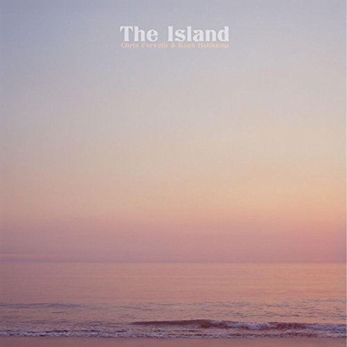 CD cover for “The Island” by Chris Forsyth & Koen Holtkamp, seascape.
