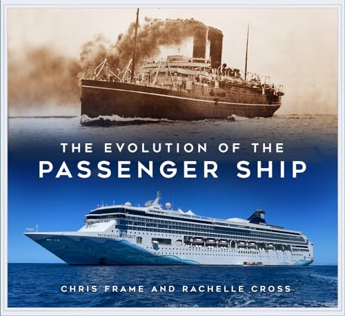 Book cover showing historic and modern passenger ships side-by-side.