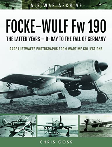 Book cover featuring a German Focke-Wulf Fw 190 fighter plane in wartime.