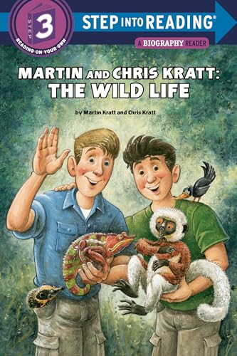 Book cover featuring Martin and Chris Kratt with animals.
