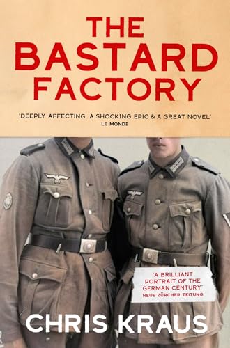 Book cover: "The Bastard Factory" featuring two uniformed soldiers.