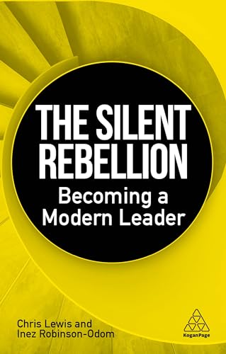 Book cover: "The Silent Rebellion" with yellow and black spiral design.