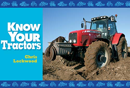 Book cover featuring a red tractor in a muddy field.