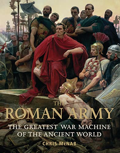 Book cover depicting Roman soldiers and officers in historical attire.
