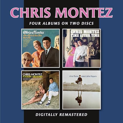 Chris Montez CD cover featuring four album covers in a grid.