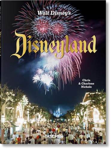 Book cover: Disneyland at night with fireworks over Main Street, U.S.A.