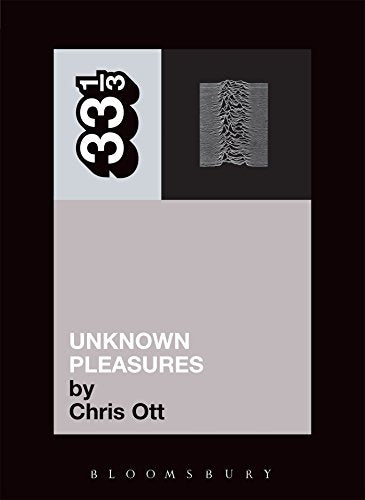 Book cover for 33 1/3 series featuring the Joy Division Unknown Pleasures pulsar graphic.