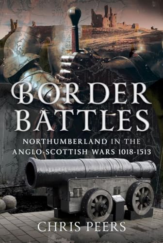 Book cover depicting medieval armor, a cannon, and a castle ruin.