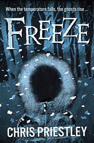 Book cover showing a person in a fur-lined hood in a snowy forest.