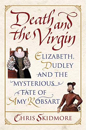 Book cover: portraits of Queen Elizabeth I and Robert Dudley.