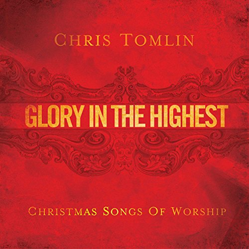Red album cover with gold text and ornate design, titled "Glory in the Highest".