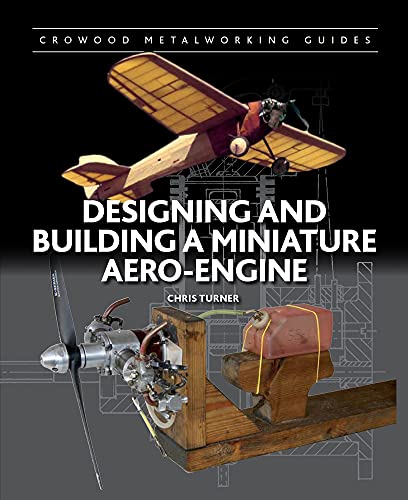 Book cover featuring a miniature airplane and engine parts diagrams.