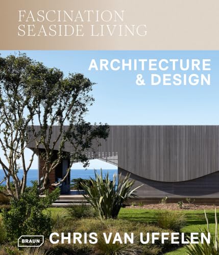 Book cover featuring a modern seaside home with lush landscaping.