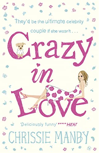 Book cover for Crazy in Love by Chrissie Manby with a woman and dog.