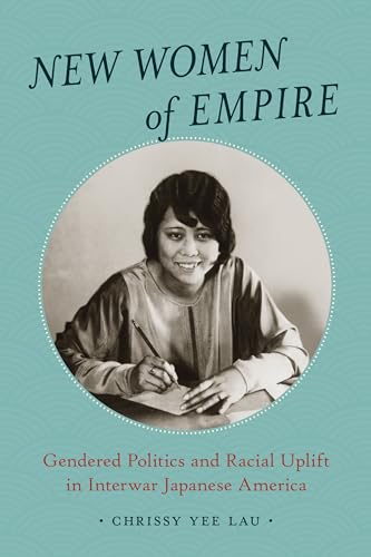 Book cover featuring a portrait of a Japanese American woman writing.