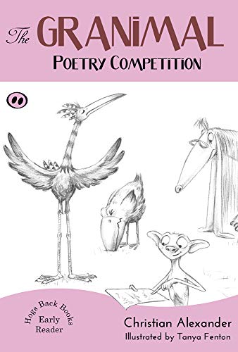 Book cover with whimsical sketches of birds and animal characters.