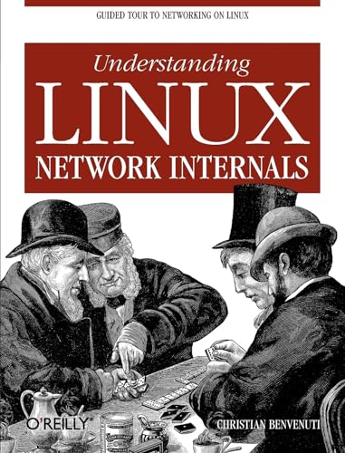Book cover for Understanding the Linux Network Internals featuring an engraving of men gambling.