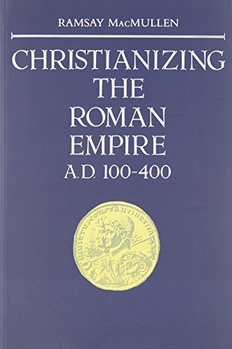 Book cover: "Christianizing the Roman Empire," with a coin image.