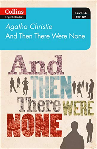 Book cover for Agatha Christie’s “And Then There Were None,” level B2.