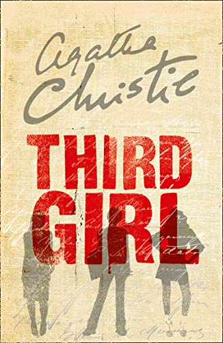 Book cover for “Third Girl” by Agatha Christie with silhouetted figures.