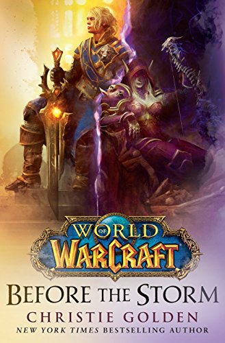 Book cover featuring Anduin Wrynn and Sylvanas Windrunner with the World of Warcraft logo.