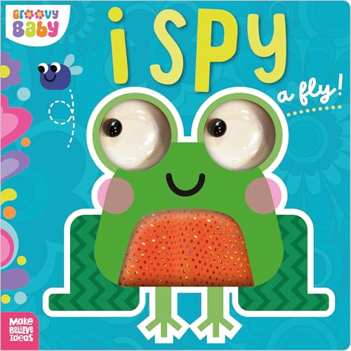 Book cover featuring a green frog with large googly eyes on a blue background.